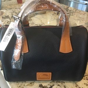 Dooney & Bourke Kendra Satchel Midnight Blue